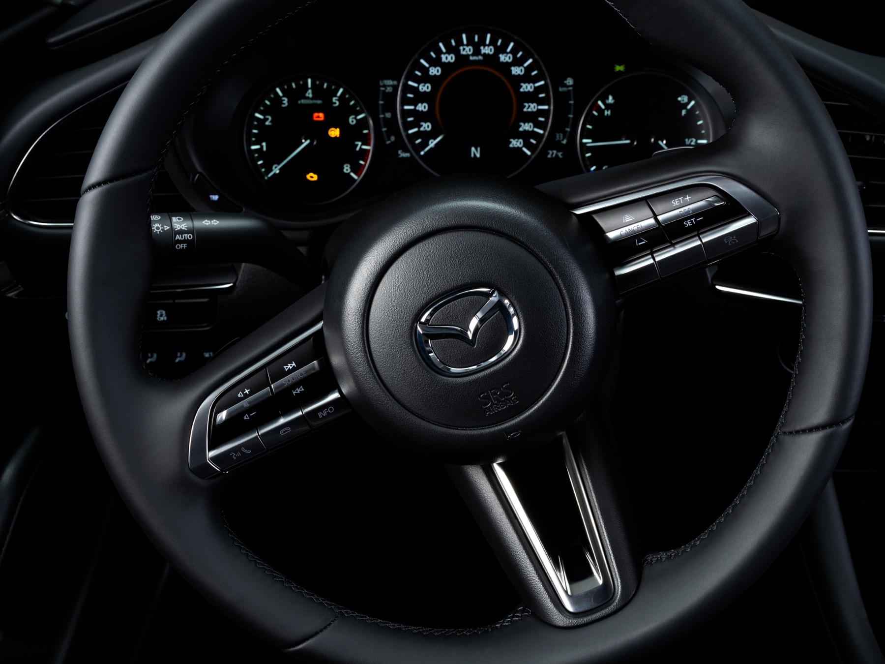 Stirring Wheel Close Mazda3 2019 by Ricky Ladia